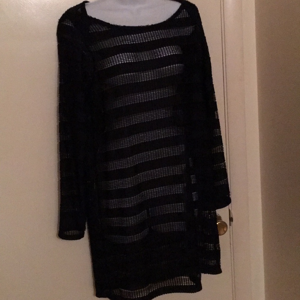 See through beach dress made in U.S.A